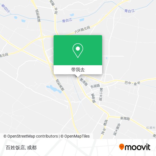 百姓饭店地图