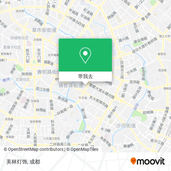 美林灯饰地图