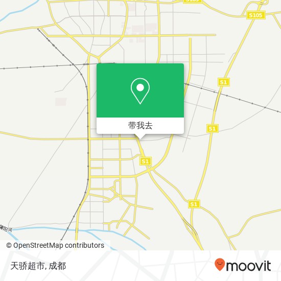 天骄超市地图