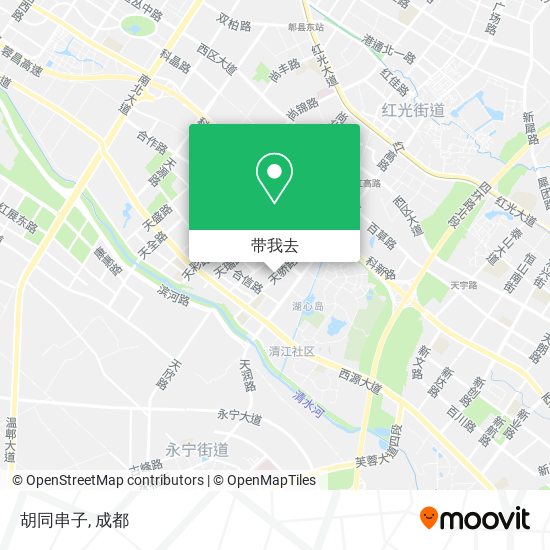 胡同串子地图