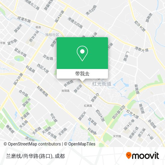 兰磨线/尚华路(路口)地图