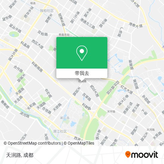 天润路地图
