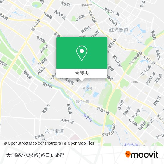 天润路/水杉路(路口)地图