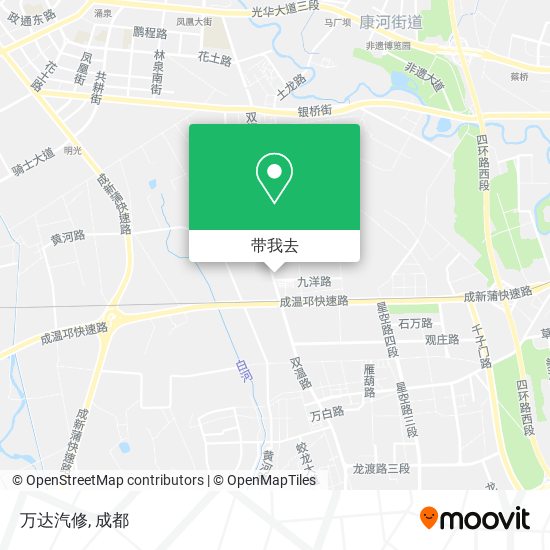 万达汽修地图
