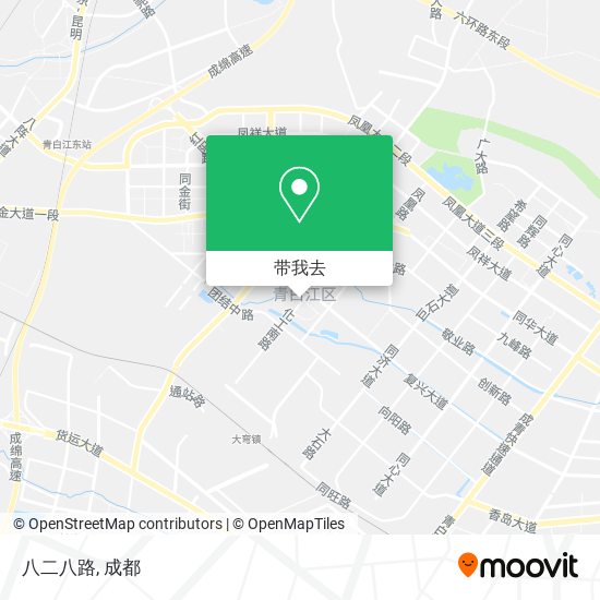 八二八路地图