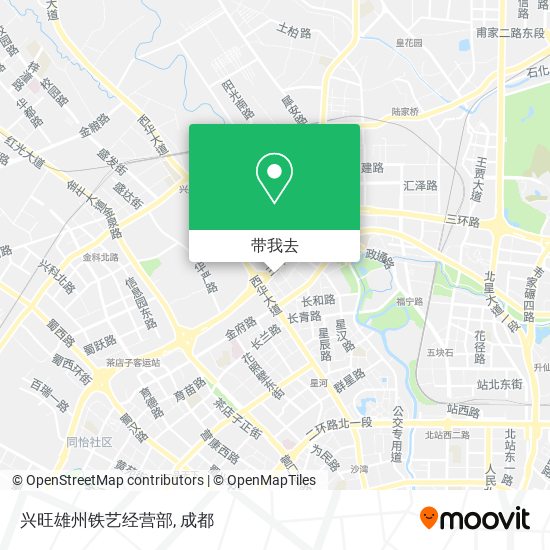 兴旺雄州铁艺经营部地图