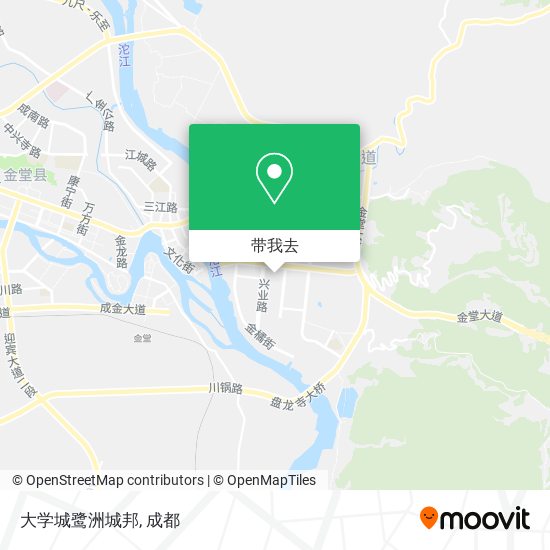 大学城鹭洲城邦地图