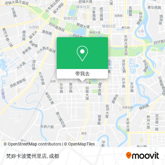 梵妳卡波鹭州里店地图