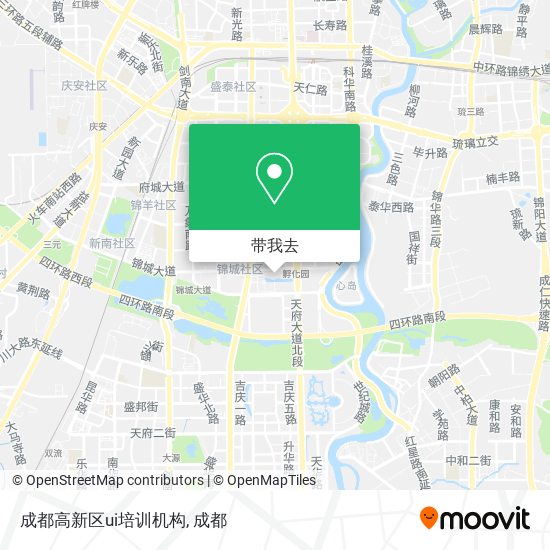 成都高新区ui培训机构地图