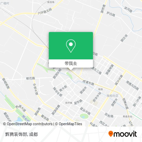 辉腾装饰部地图