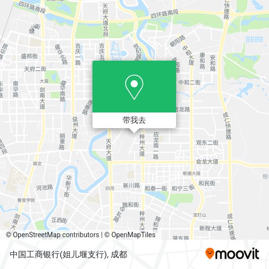 中国工商银行(姐儿堰支行)地图