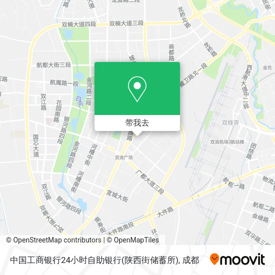 中国工商银行24小时自助银行(陕西街储蓄所)地图