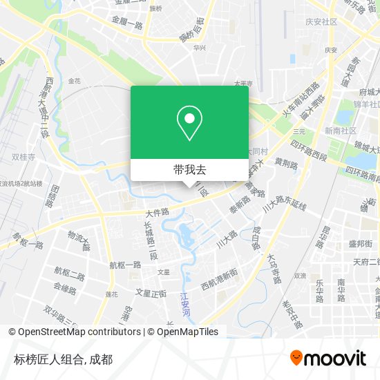 标榜匠人组合地图