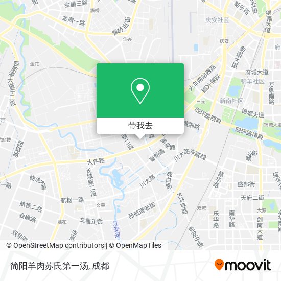 简阳羊肉苏氏第一汤地图