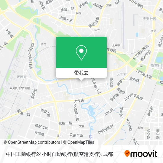 中国工商银行24小时自助银行(航空港支行)地图