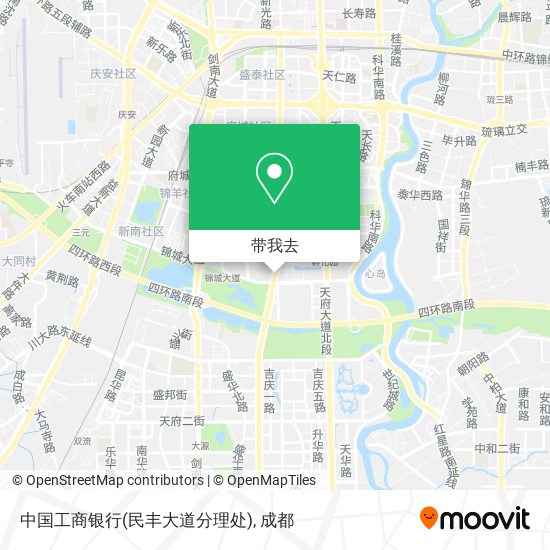 中国工商银行(民丰大道分理处)地图