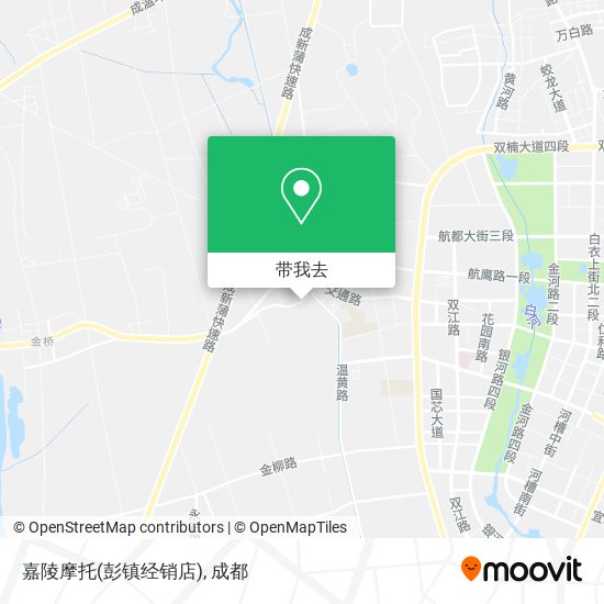 嘉陵摩托(彭镇经销店)地图