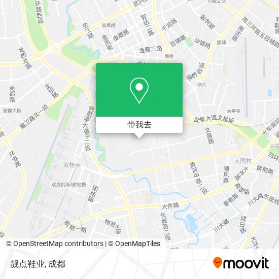 靓点鞋业地图
