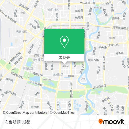 布鲁明顿地图