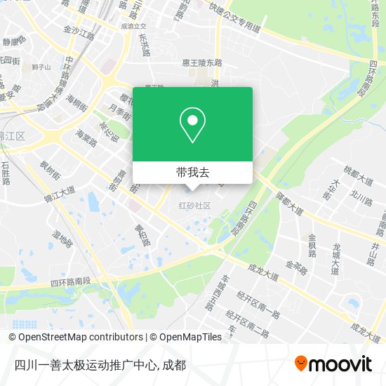 四川一善太极运动推广中心地图