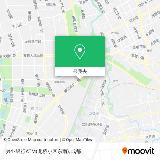 兴业银行ATM(龙桥小区东南)地图