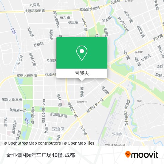 金恒德国际汽车广场40幢地图
