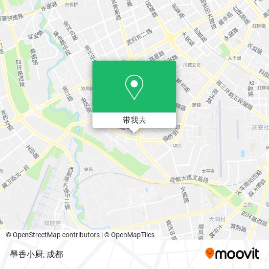 墨香小厨地图