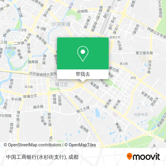 中国工商银行(水杉街支行)地图