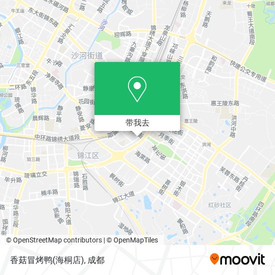 香菇冒烤鸭(海桐店)地图