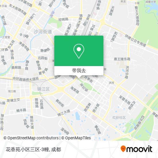 花香苑小区三区-3幢地图