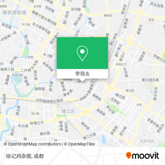 徐记鸡杂面地图