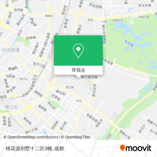 桃花源别墅十二区3幢地图