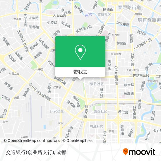 交通银行(创业路支行)地图