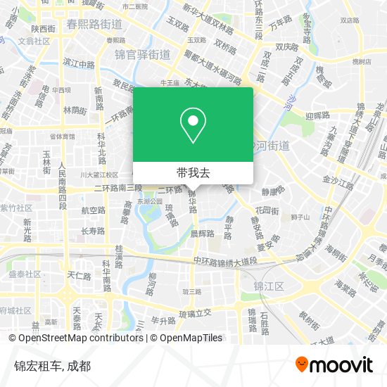 锦宏租车地图