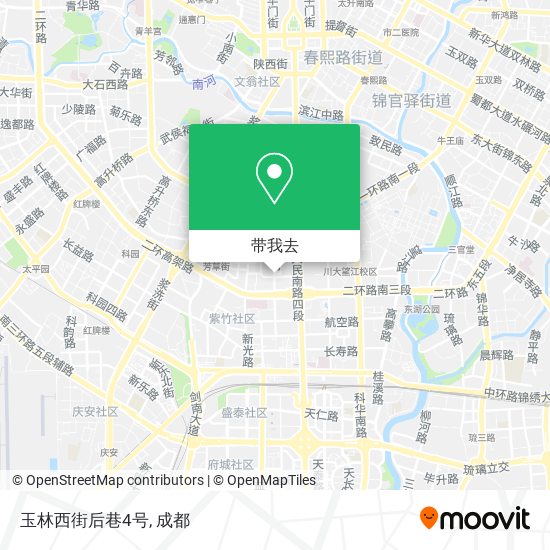 玉林西街后巷4号地图