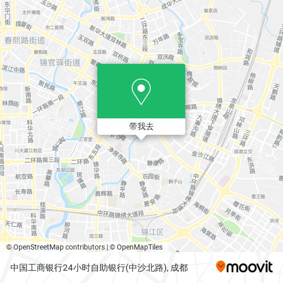中国工商银行24小时自助银行(中沙北路)地图