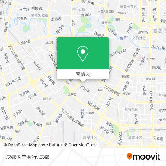 成都国丰商行地图