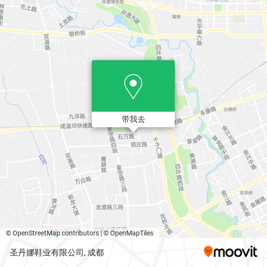 圣丹娜鞋业有限公司地图