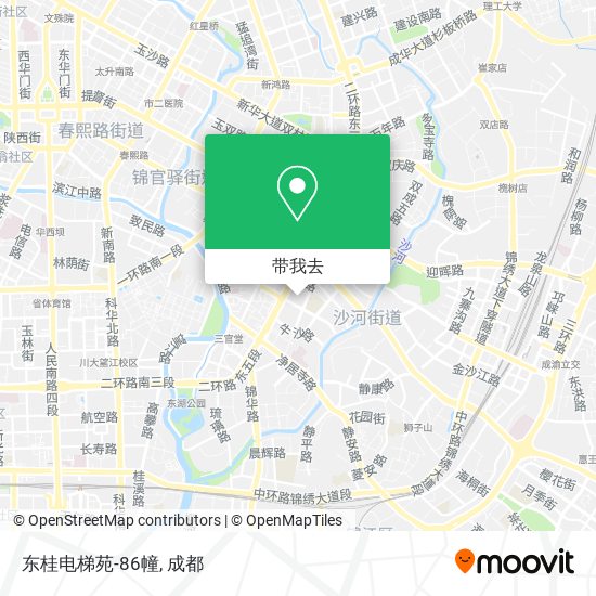 东桂电梯苑-86幢地图