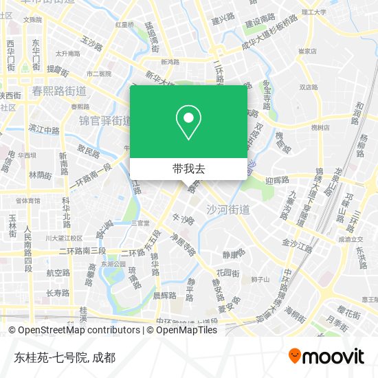 东桂苑-七号院地图