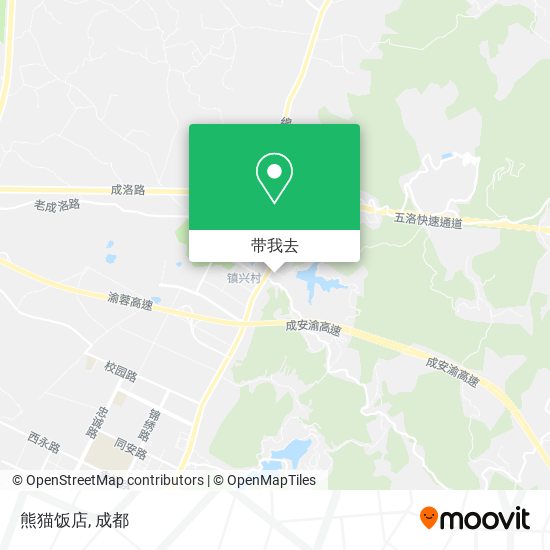 熊猫饭店地图