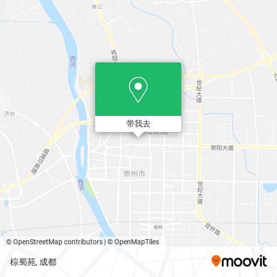 棕蜀苑地图