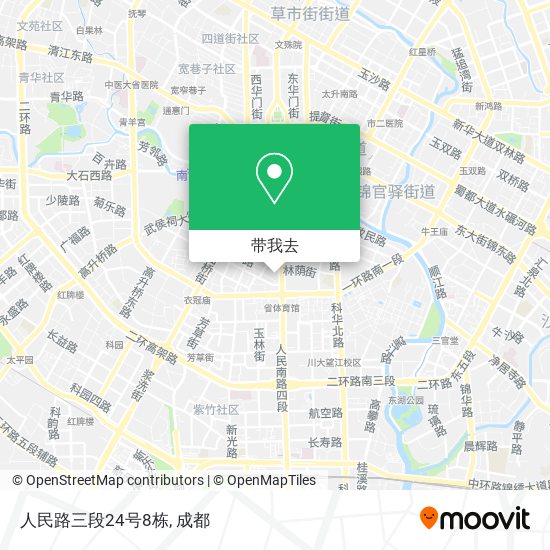 人民路三段24号8栋地图