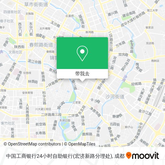 中国工商银行24小时自助银行(宏济新路分理处)地图