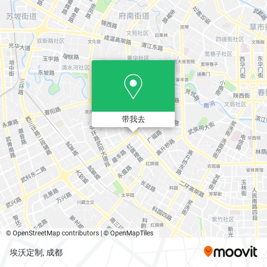 埃沃定制地图
