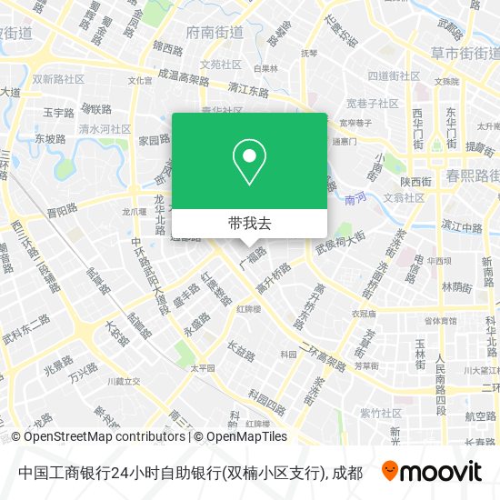 中国工商银行24小时自助银行(双楠小区支行)地图