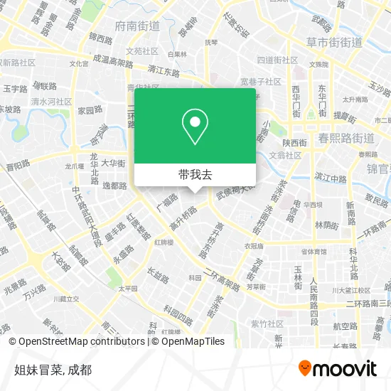 姐妹冒菜地图