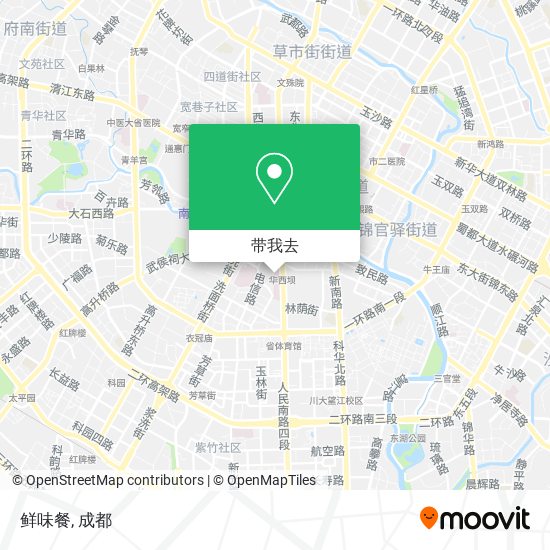 鲜味餐地图