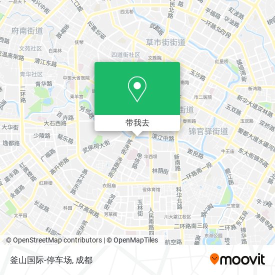 釜山国际-停车场地图