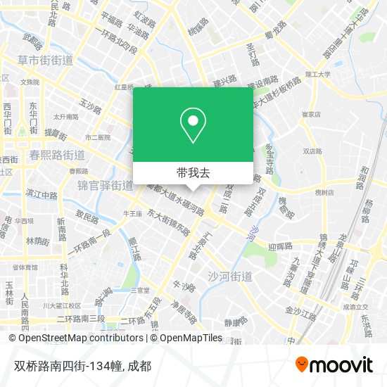 双桥路南四街-134幢地图